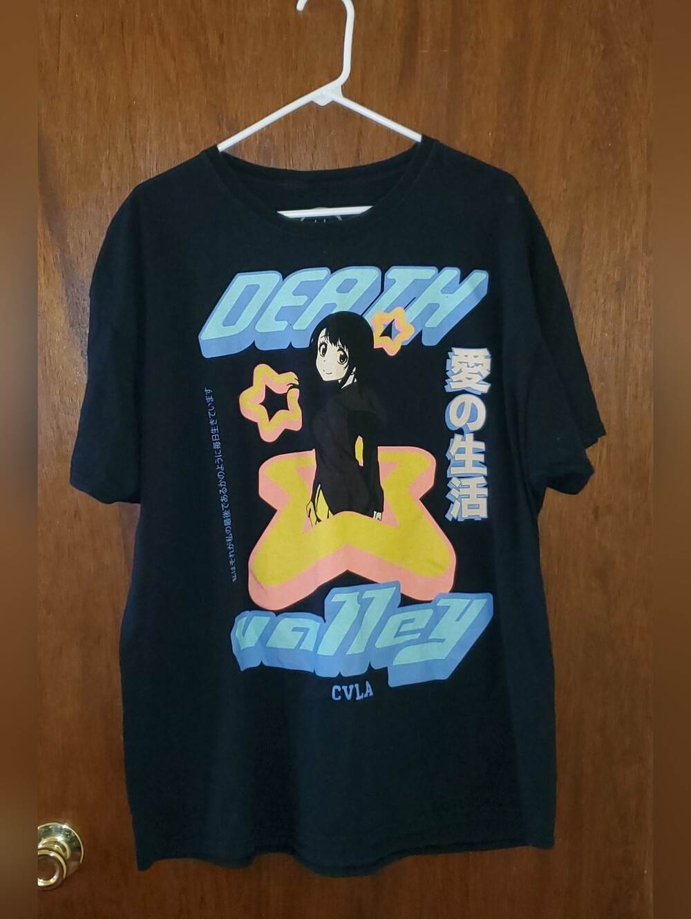CVLA Anime "Death Valley" Graphic T Shirt Sz Xxl